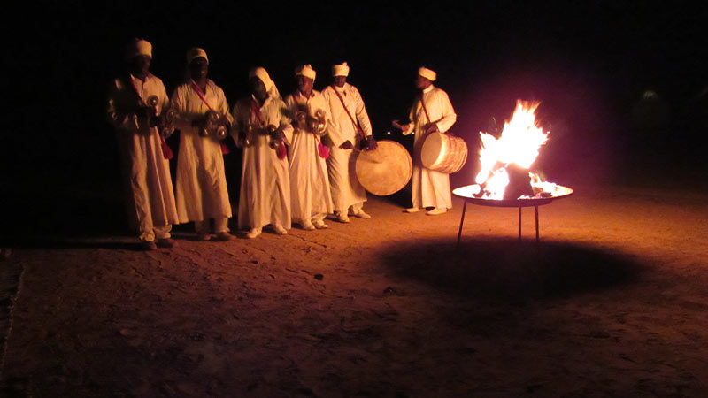 Africa Morocco Desert Camp Musicians 3