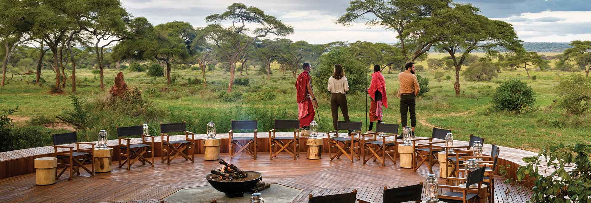 Africa Tanzania Tarangire Sanctuary Swala Maasai Guests m