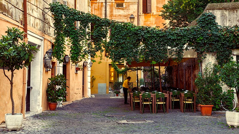 Europe Italy Rome Restaurant Outdoors 3