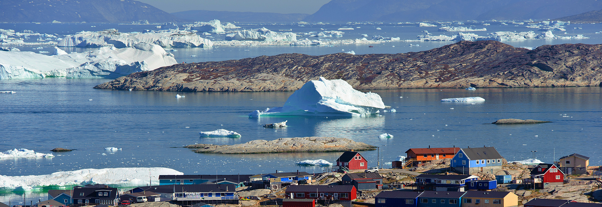 Northwest Passage Disko Bay Colorful Houses MH